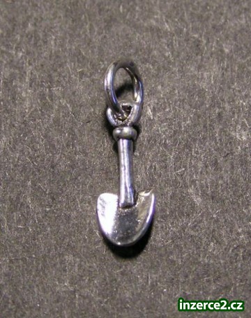 Lopata (rýč) - stříbrný přívěsek_1 46643_1.jpg