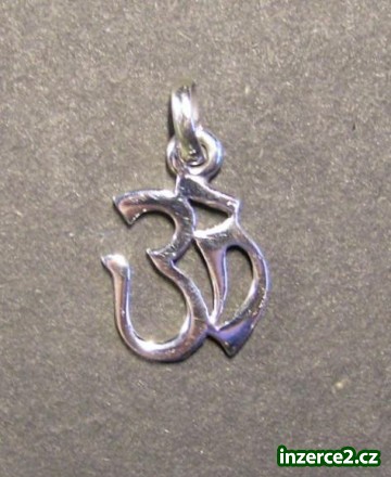 Symbol ÓM - stříbrný přívěsek_1 46694_1.jpg