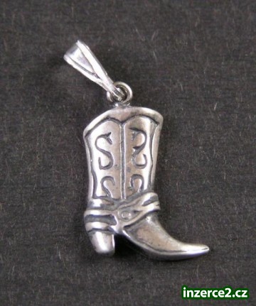 Bota - stříbrný přívěsek_1 46724_1.jpg