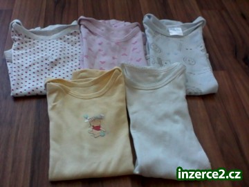 Sada 5 ks body s krátkým růkávem - vel. 12-18 měs._1 468097_1.jpg