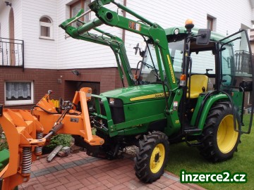 John Deere 3036E s nakladačom + snežni plug Traktor_2 502298_2.jpg