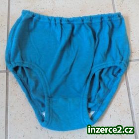 Modré dámske trenýrky retro na cvičení_1 515298_1.jpg