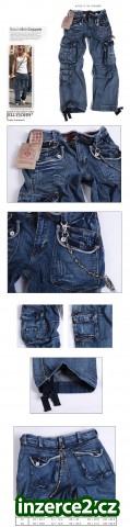 Multy out Pocket Vintage Cargo pants Jean 32(E7_2 51979_2.jpg