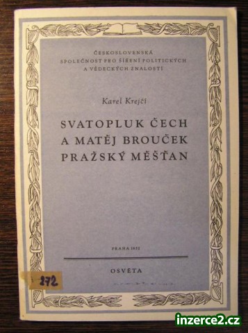 Kniha: Karel Krejčí - Svatopluk Čech a Matěj Brouček_1 69543_1.jpg
