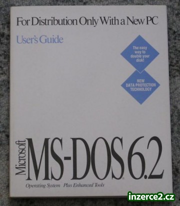 Kniha: Uživatelský manuál k Microsoft MS-DOS 6.2_1 69721_1.jpg